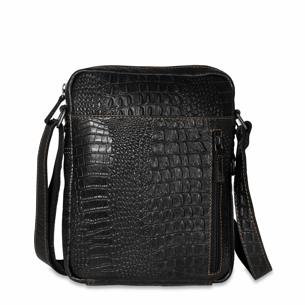 Jack Georges Hornback Croco Slim Crossbody Jack Georges