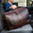 Jack Georges Voyager Classic Doctor Bag Brown - Leather Bags & Luggage