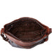 Jack Georges Voyager Collection Crossbody Bag Brown