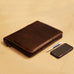 Jack Georges Voyager Collection Letter Size Zip Around Writing Pad Brown - zip writing pad