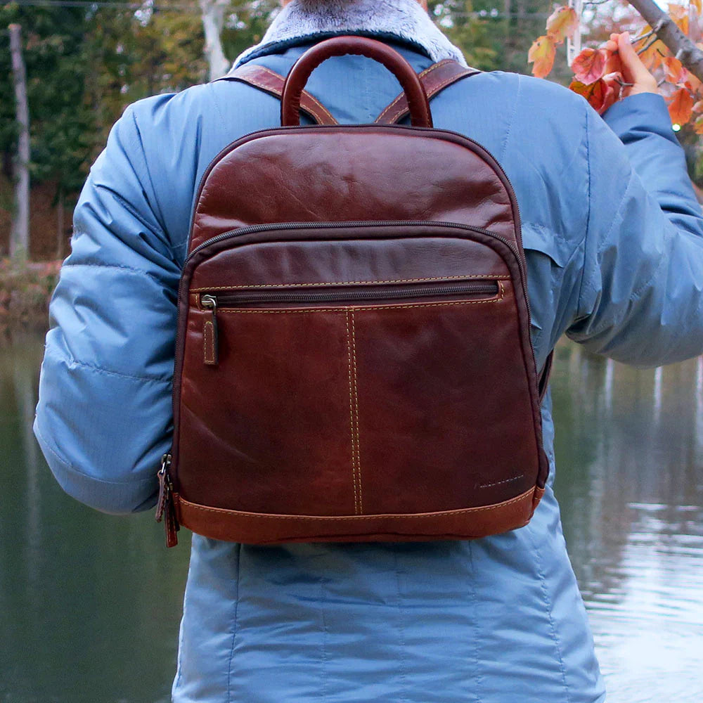 backpack voyager leather Voyager Leather Small Backpack