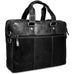 Jack Georges Voyager Large Double Gusset Briefcase Black