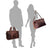 Jack Georges Voyager Leather Duffel Bag - LuggageDesigners