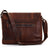 Jack Georges Voyager Super Messenger Bag Brown