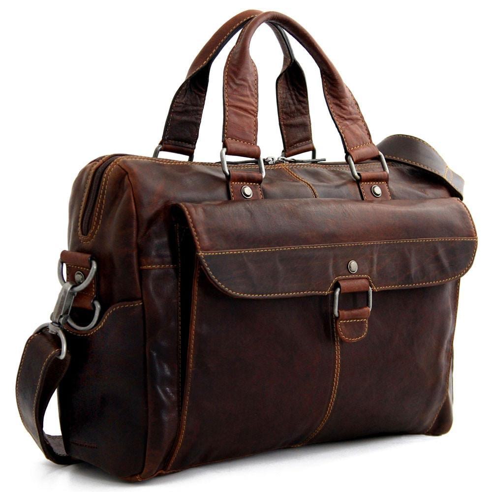 Jack Georges Voyager Top Zip with Front Flap Pocket Assorted Colors