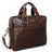 Jack Georges Voyager Woven Professional Zippered Briefcase Jack Georges