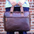 Jack Georges Voyager Woven Professional Zippered Briefcase Jack Georges