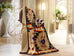 Lakota Skys Plush Throw Blanket Cowhide and Conchos