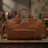 Full Grain Leather Travel Bag Handmade Leather Duffle Bag Mens Overnight Bag Weekender Bag RockCow Leather Studio