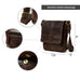 Brown Leather Crossbody Bag Classy Leather Bags