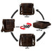 Brown Leather Crossbody Bag Classy Leather Bags