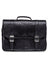 Mancini Arizona Double Compartment Flapover Briefcase for 15.6'' Laptop Mancini