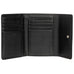 Mancini Basket Weave RFID Secure Medium Clutch Wallet Mancini