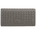 Mancini Basket Weave RFID Secure Trifold Wallet Mancini