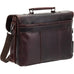 Mancini Buffalo Double Compartment Briefcase for 15.6” Laptop / Tablet Mancini