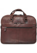 Mancini Buffalo Expandable Double Compartment Briefcase for 15.6'' Laptop / Tablet Mancini