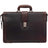 Mancini Buffalo Luxurious Litigator Briefcase Pocket for 17.3” Laptop Mancini