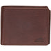 Mancini Buffalo RFID Secure Center Wing Wallet with Coin Pocket Mancini