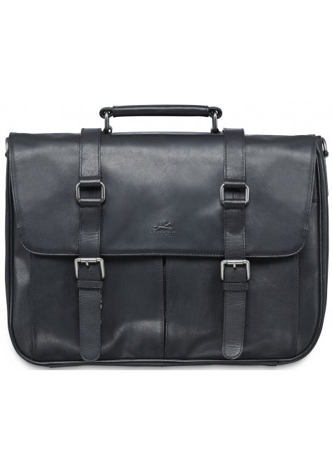 Mancini Buffalo Single Compartment Briefcase for 15'' Laptop Mancini