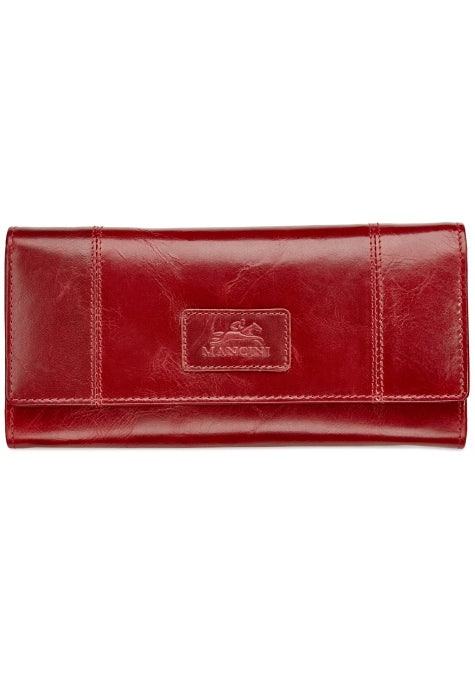 Mancini Casablanca Ladies' RFID Secure Trifold Wallet Mancini