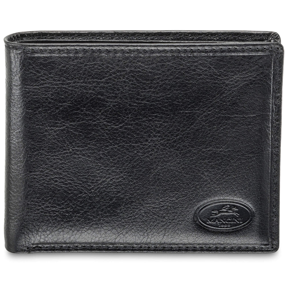 Mancini Men`s RFID Secure Billfold with Removable Passcase Mancini