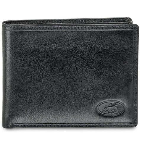 Mancini Men`s RFID Secure Wallet with Removable Passcase and Coin Pocket Mancini