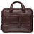 Mancini Milan Double Compartment Top Zipper 15.6” Laptop / Tablet Briefcase Mancini