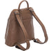 Mancini Pebbled Brigette Backpack Mancini