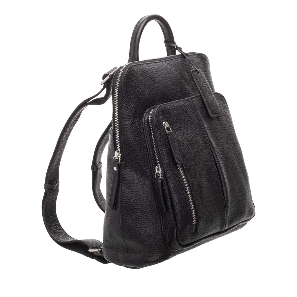 Mancini Pebbled Brigette Backpack Mancini