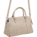 Mancini Pebbled Jennifer Satchel Bag Mancini