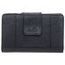 Mancini Pebbled Ladies’ RFID Medium Clutch Wallet Mancini