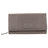 Mancini Pebbled Ladies’ RFID Medium Clutch Wallet Mancini