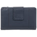 Mancini Pebbled Ladies’ RFID Medium Clutch Wallet Mancini