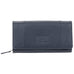 Mancini Pebbled Ladies’ RFID Medium Clutch Wallet Mancini