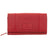 Mancini Pebbled Ladies’ RFID Medium Clutch Wallet Mancini