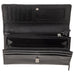 Mancini Pebbled Ladies’ RFID Medium Clutch Wallet Mancini