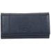 Mancini Pebbled Ladies’ RFID Trifold Wallet Mancini