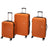 Mancini Sydney Collection Lightweight Spinner Luggage Set Mancini