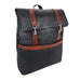 McKlein 17" Leather Two-Tone Flap-Over Laptop & Tablet Backpack McKlein USA