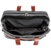 McKlein 21" Leather Two-tone Dual-Compartment Laptop Carry-All Duffel McKlein USA