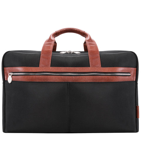 McKlein 21" Nylon Two-tone Dual-Compartment Laptop Duffel McKlein USA