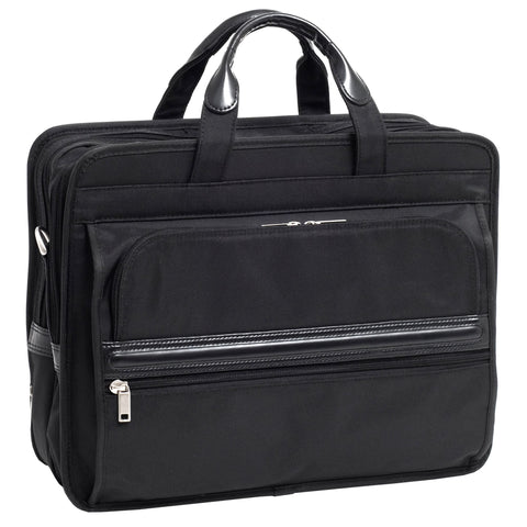 McKlein ELSTON | 15” Nylon Dual-Compartment Laptop Briefcase McKlein USA