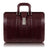 McKlein Morgan 17" Leather Litigator Laptop Briefcase Burgundy McKlein USA