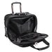 McKlein USA Chicago 15.6" Nylon Patented Detachable Wheeled Laptop Overnight with Removable Briefcase Black