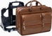 McKlein USA Clinton 17" Leather Patented Detachable Wheeled Laptop Briefcase - LuggageDesigners