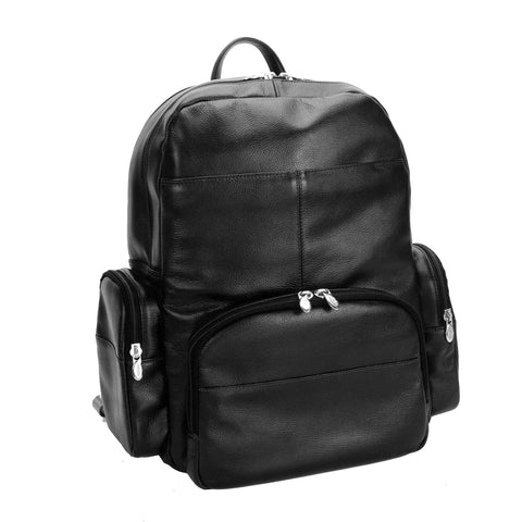 McKlein USA Cumberland 15" Leather Dual Compartment Laptop Backpack Assorted Colors McKlein USA