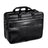 McKlein USA Elston 15.6" Leather Double Compartment Laptop Briefcase Black