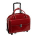 McKlein USA Glen Ellyn Leather Patented Detachable Wheeled Ladies' Laptop Briefcase Assorted Colors - LuggageDesigners