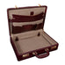 McKlein USA Harper Leather Expandable Attache Briefcase Assorted Colors - LuggageDesigners