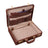 McKlein USA Harper Leather Expandable Attache Briefcase Assorted Colors - LuggageDesigners